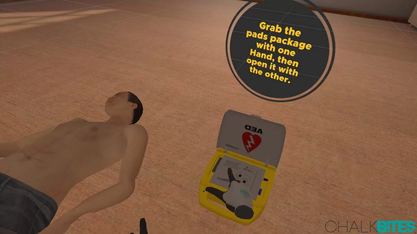 除颤器模拟器 - Defibrillator Simulator VR游戏封面