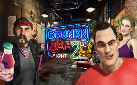 酒吧打架 2 - Drunkn Bar Fight 2