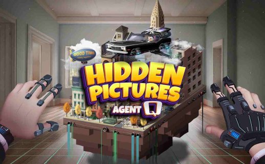 Meta Quest 游戏《隐藏的图片：特工Q》Hidden Pictures: Agent Q