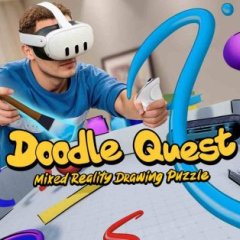 Meta Quest 游戏《涂鸦任务 绘画拼图》Doodle Quest: Mixed Reality Draw Puzzle