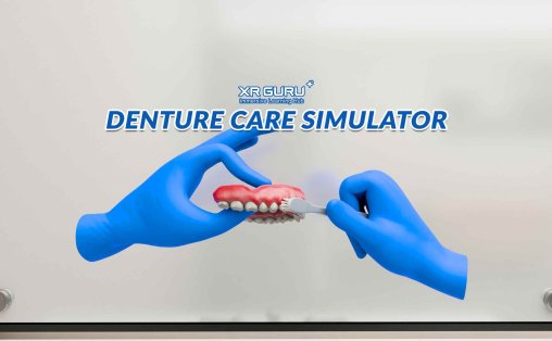 Meta Quest 游戏《义齿护理模拟器》Denture Care Simulator