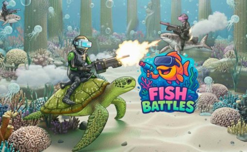 Meta Quest 游戏《鱼类大战》Fish Battles