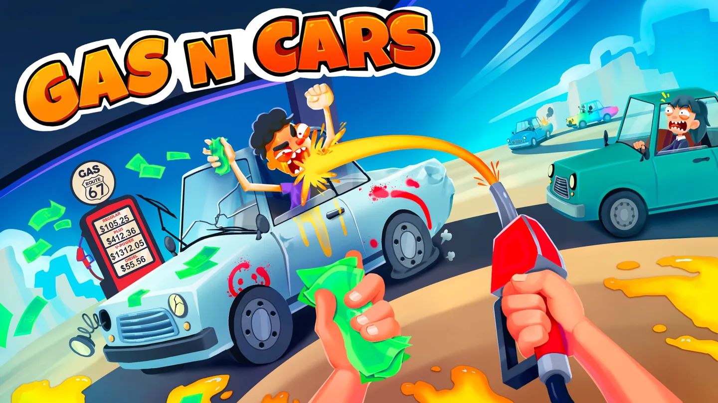 加油站和汽车 - Gas N Cars VR游戏封面