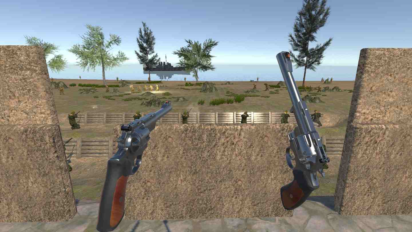 枪射击防御世界大战 - Gun Shooter Defense World War 1 VR游戏封面