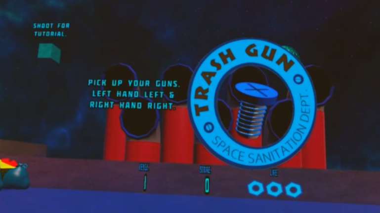 垃圾桶 - Trash Gun VR游戏封面