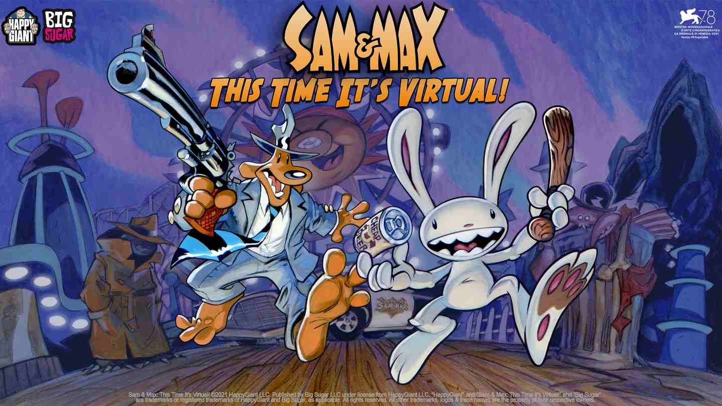 奇妙创通关:虚拟警探 - Sam and Max: This Time Its Virtual VR游戏封面