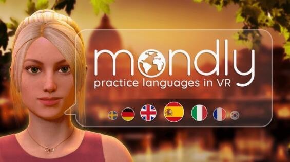在 VR 中学习语言 - Mondly – Practice Languages in VR VR游戏封面