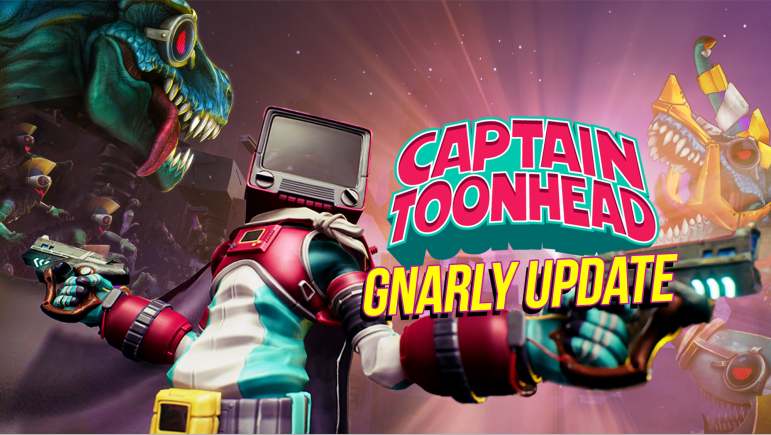 卡通头船长 vs 来自外太空的朋克VR - Captain ToonHead vs the Punks from Outer Space VR游戏封面
