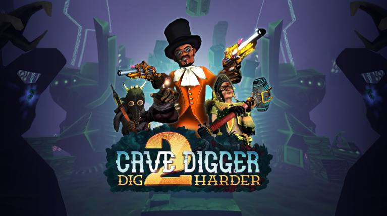 挖洞者2：用力挖 - Cave Digger 2: Dig Harder VR游戏封面
