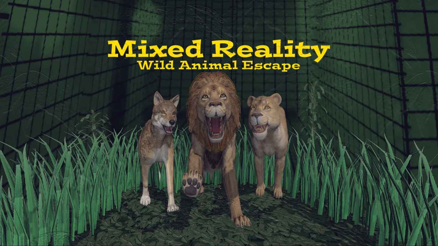 Mixed Reality Wild Animal Escape - 混合现实野生动物逃生 VR游戏封面