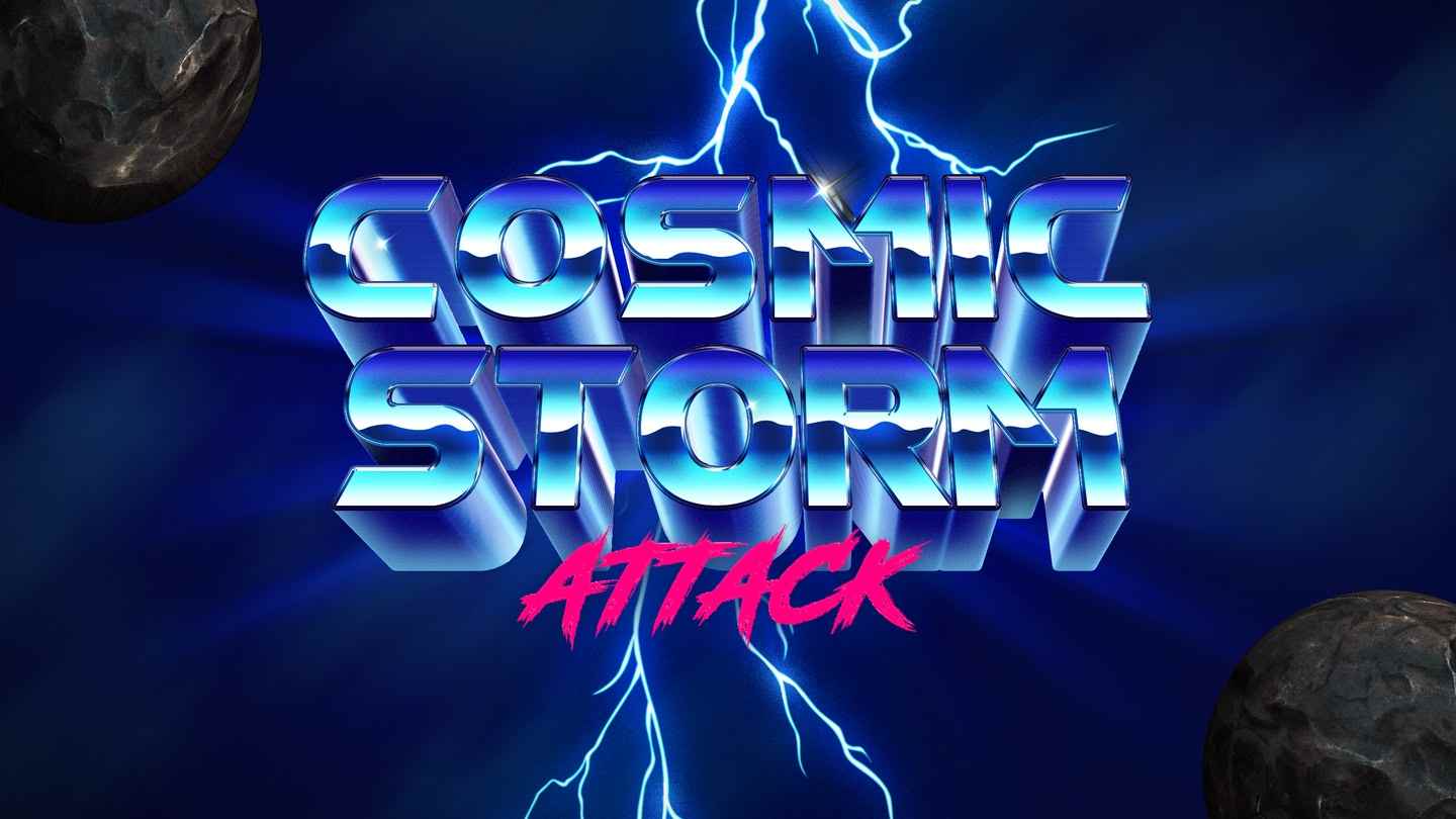 Cosmic Storm Attack - 宇宙风暴攻击 VR游戏封面