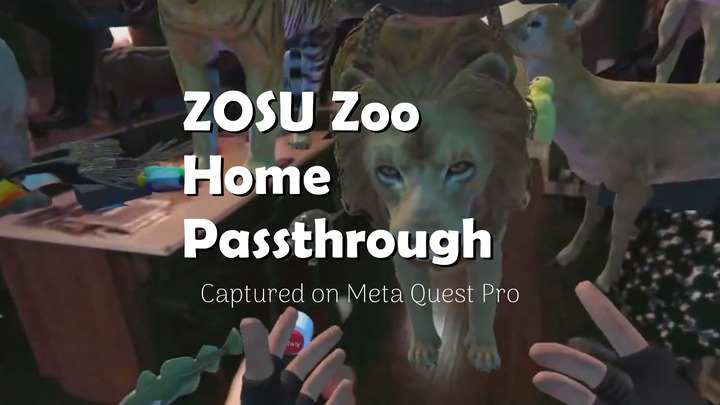 ZOSU 动物园之家通行证 - ZOSU Zoo Home Passthrough VR游戏封面