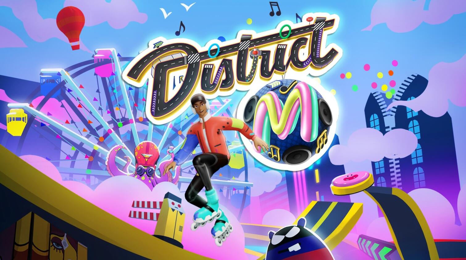 滑板运动 - District M VR游戏封面