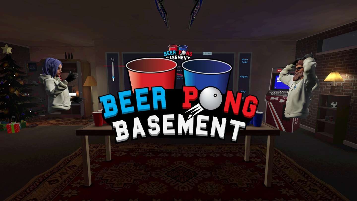 啤酒乒乓球地下室 - Beer Pong Basement VR游戏封面