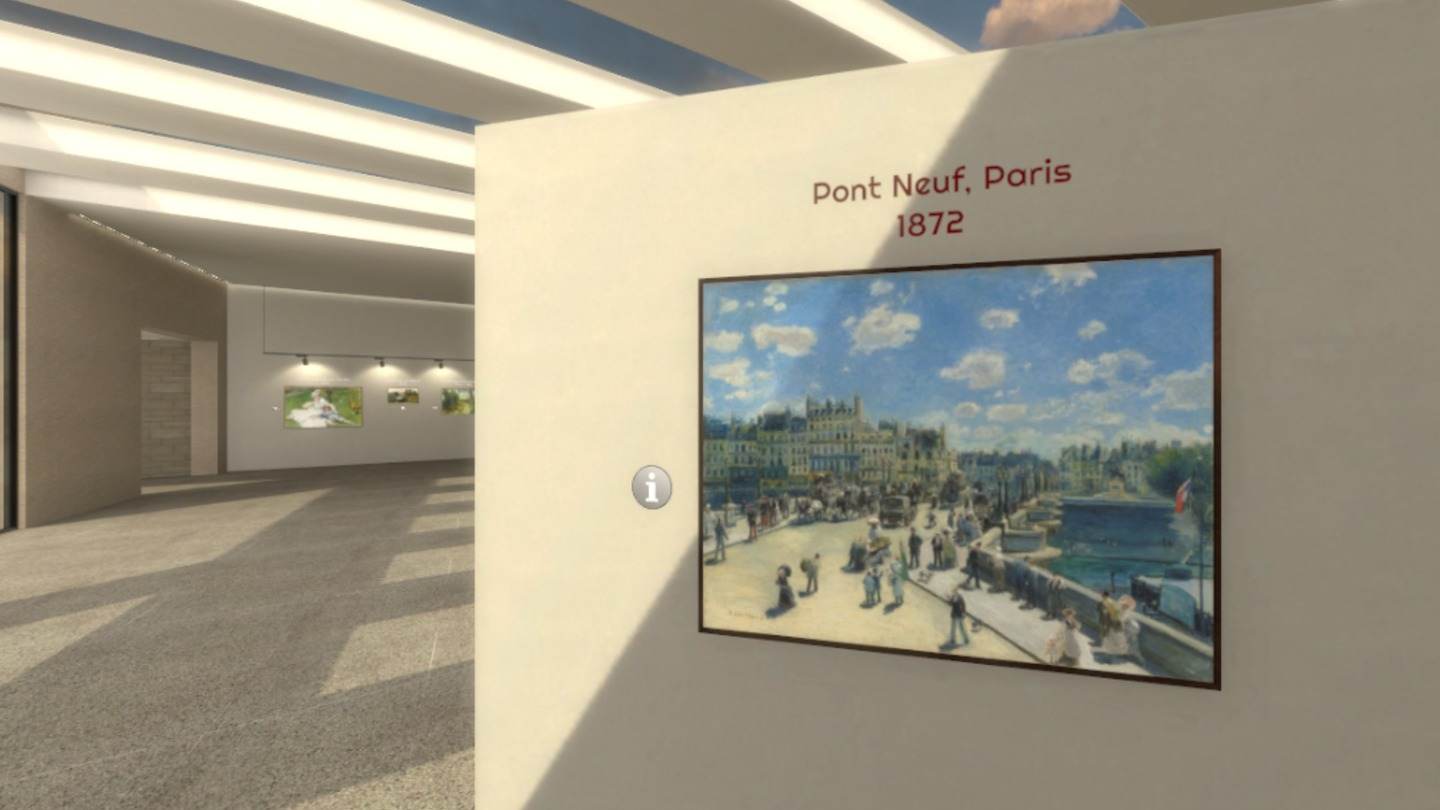 艺术画廊 VR - The Art Gallery VR VR游戏封面