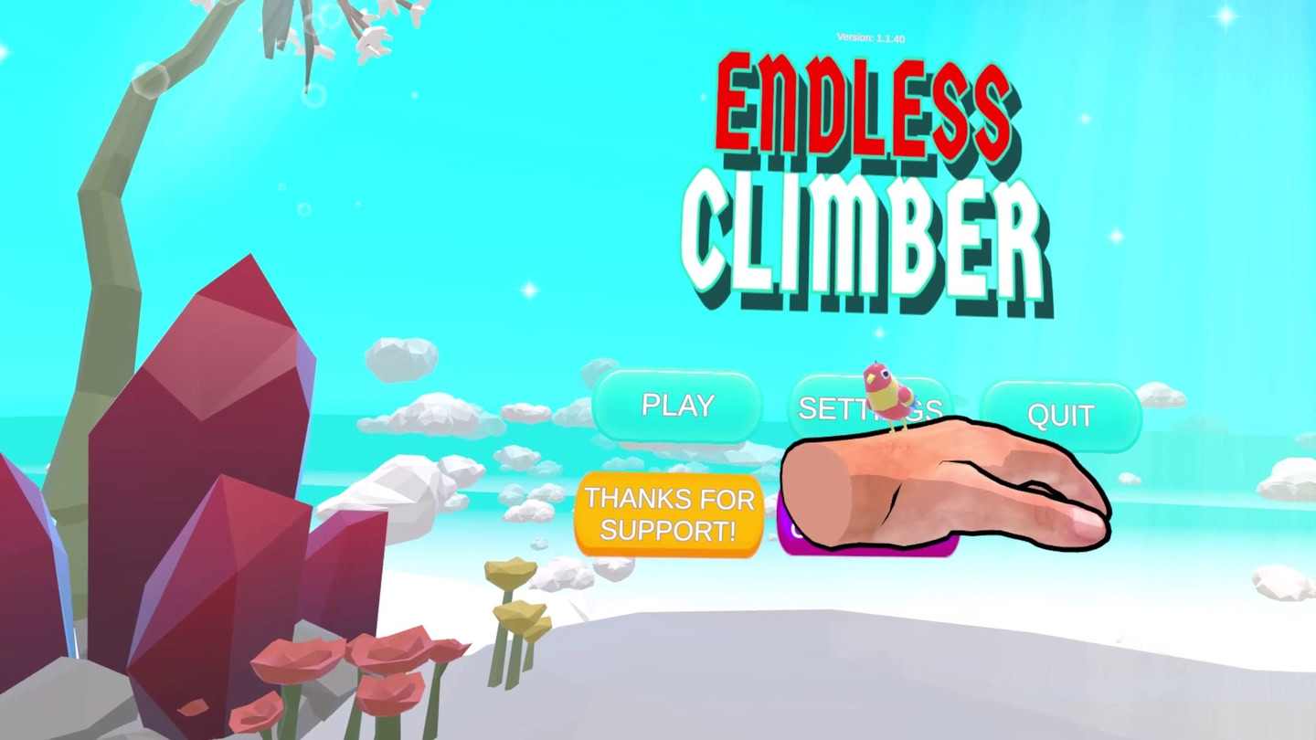 无尽的攀登者 - Endless Climber VR游戏封面