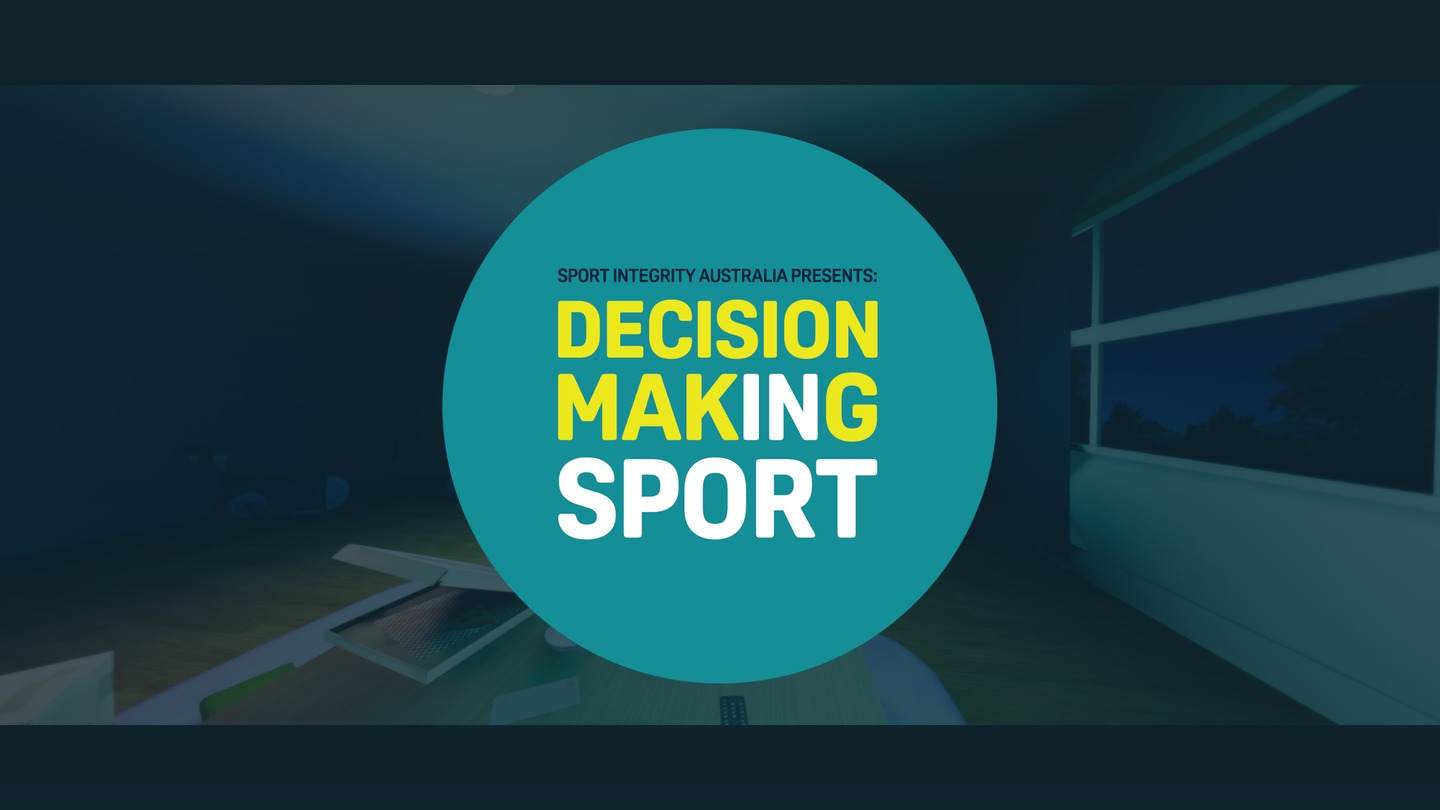 体育中心 - Sport Integrity Australia – Decision Making in Sport VR游戏封面