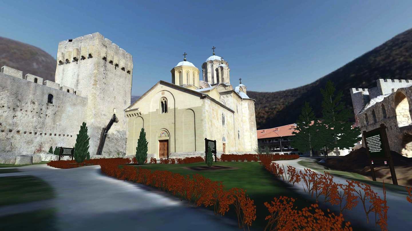 玛纳西娅莫娜 - MANASIJA MONASTERY VR VR游戏封面