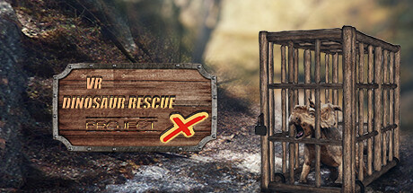 VR恐龙救援计划X (VR DINOSAUR RESCUE Project X) VR游戏封面