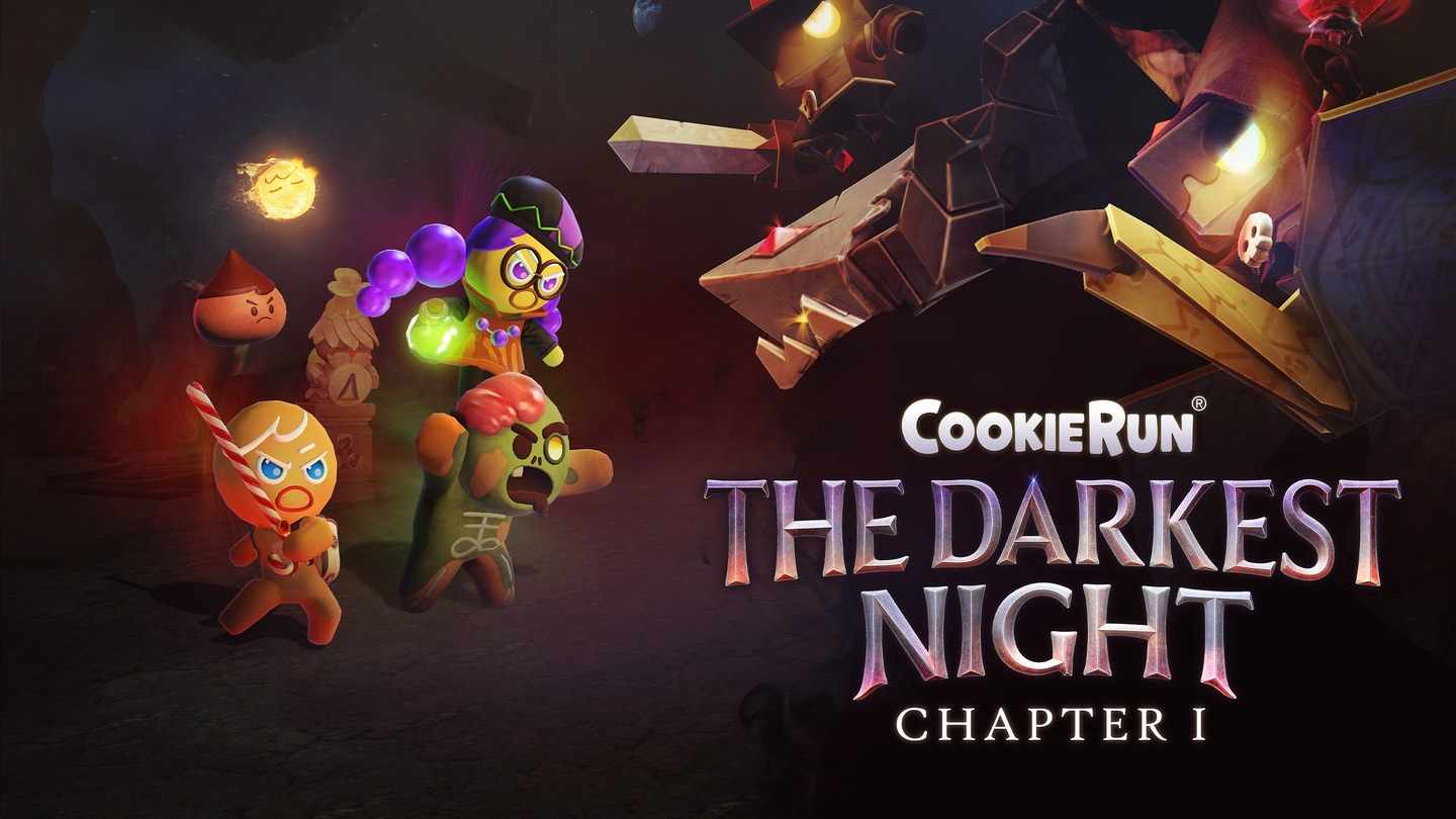 饼干跑酷：至暗之夜 ~ 第 1 章 ~ - CookieRun: The Darkest Night ~ Chapter1 ~ VR游戏封面