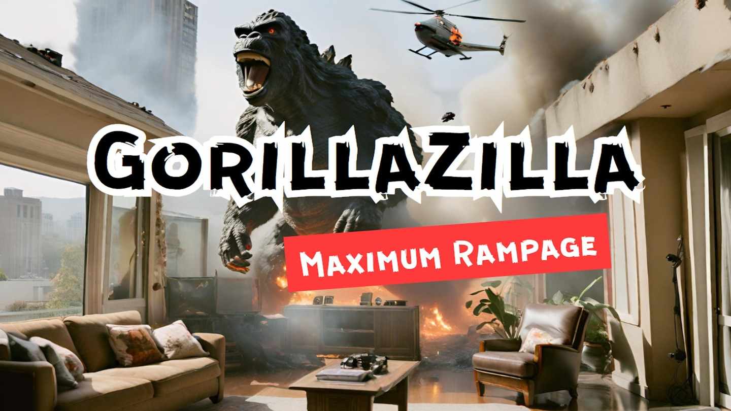 大猩猩齐拉 - Gorilla Zilla VR游戏封面