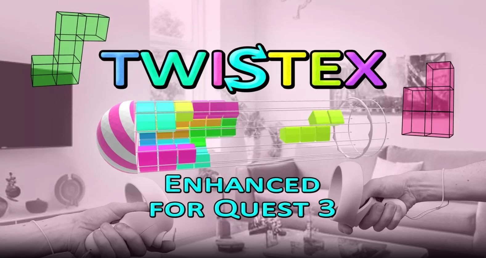捻线方块 - TWISTEX VR游戏封面