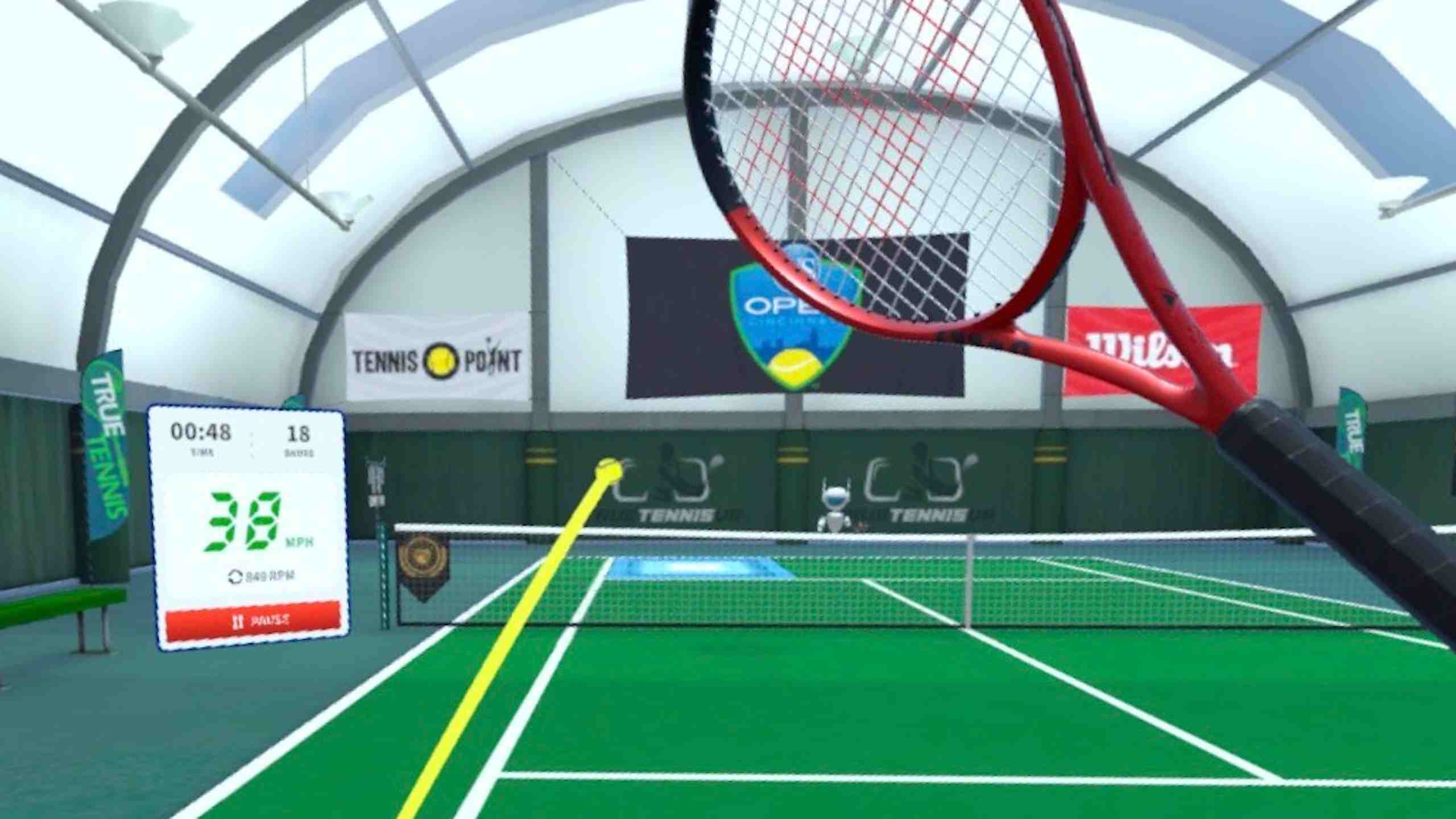 真实网球 - TrueTennis VR游戏封面