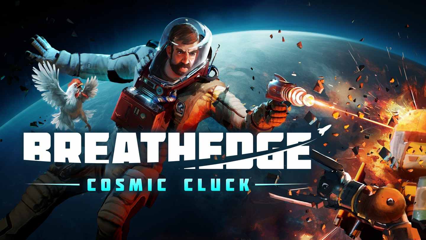呼吸边缘：宇宙咯咯声 - Breathedge: Cosmic Cluck VR游戏封面