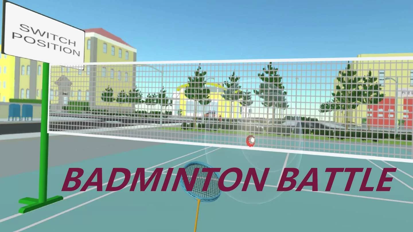 羽毛球大战 - Badminton Battle VR游戏封面