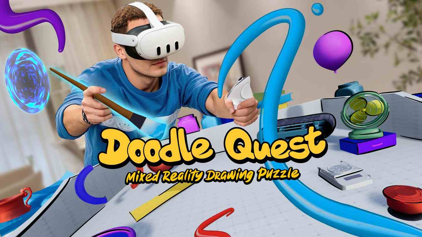 涂鸦任务 绘画拼图 - Doodle Quest: Mixed Reality Draw Puzzle VR游戏封面