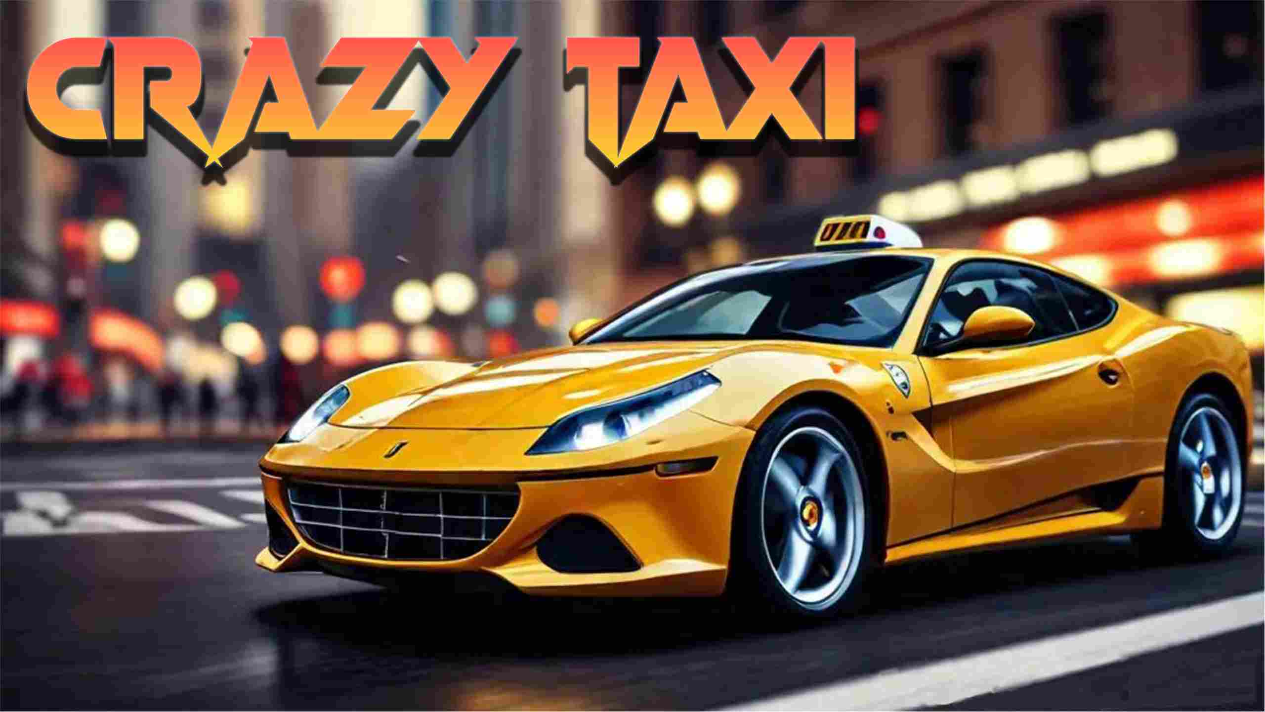 疯狂出租车挑战 VR - Crazy Taxi Challenge VR VR游戏封面