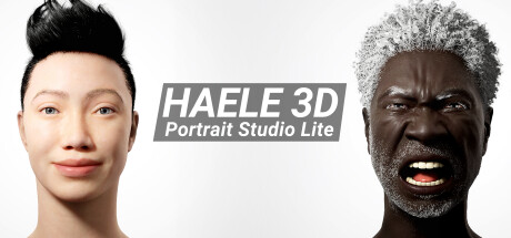 3D 面部解剖绘图参考 (HAELE 3D – Portrait Studio Lite – Drawing References) VR游戏封面
