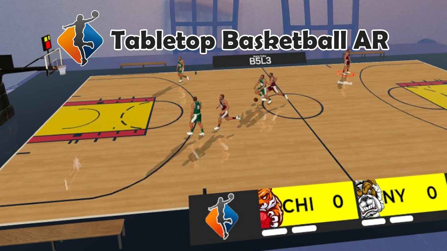 桌上篮球 AR - Tabletop Basketball AR VR游戏封面