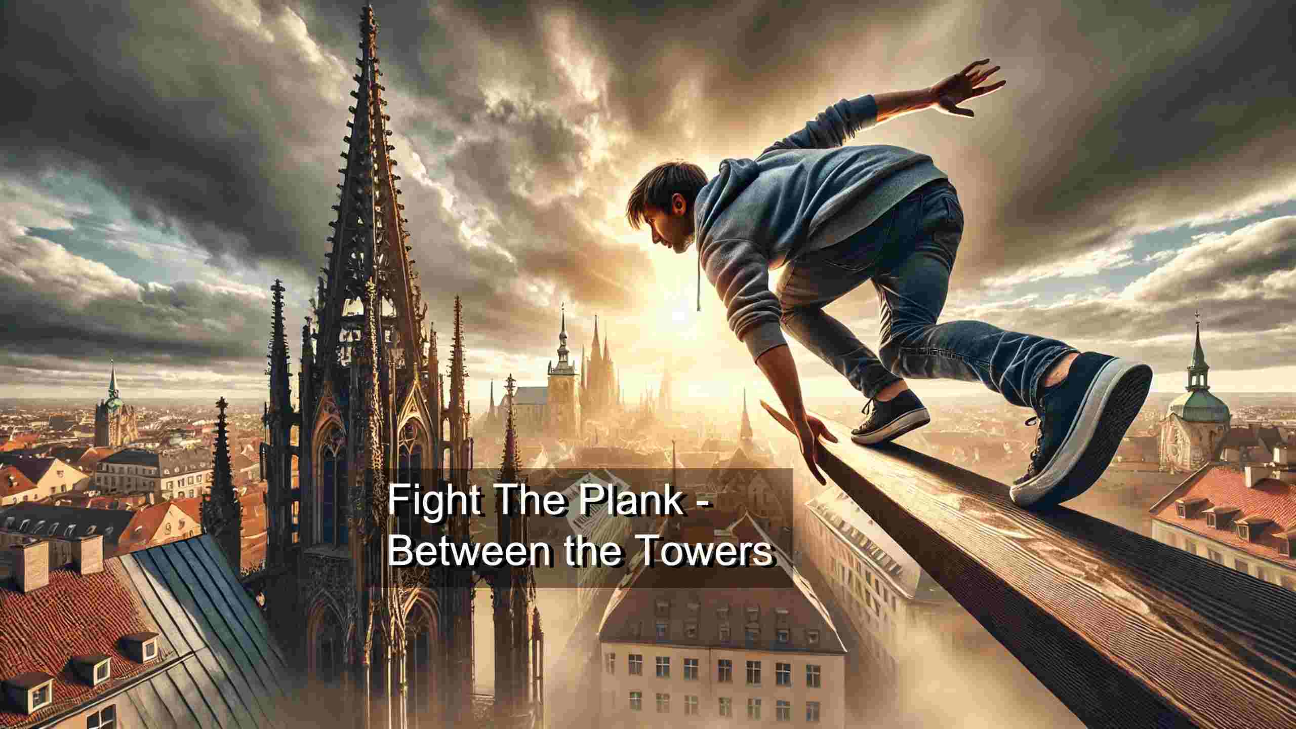 搏击跳板 – 塔间 - Fight The Plank Between the Towers Fear of heights – Acrophobia VR游戏封面