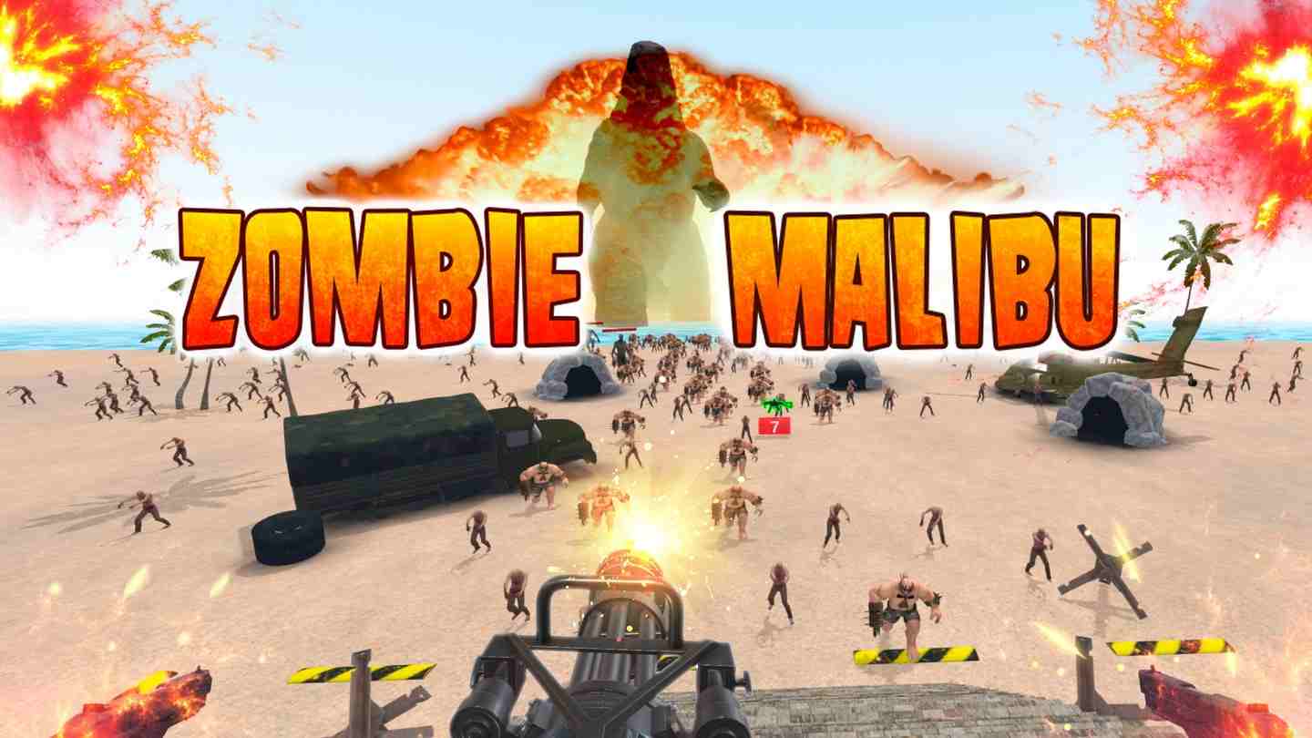 僵尸马里布阳光 - Zombie Malibu Sunshine – Drive Shooter