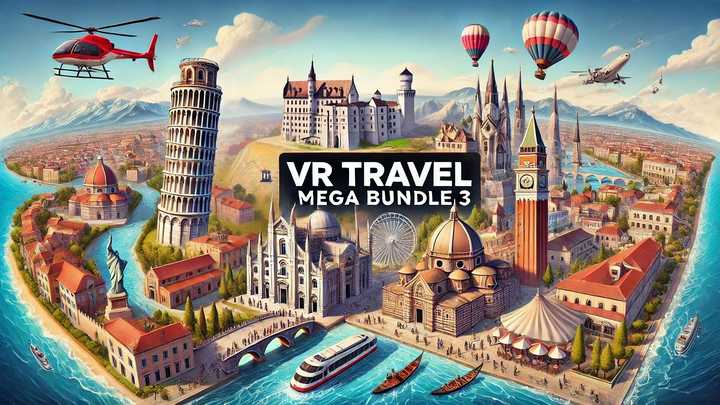 Meta Quest 应用VR 旅行 - Travel VR Mega – VRtravelX VR游戏封面