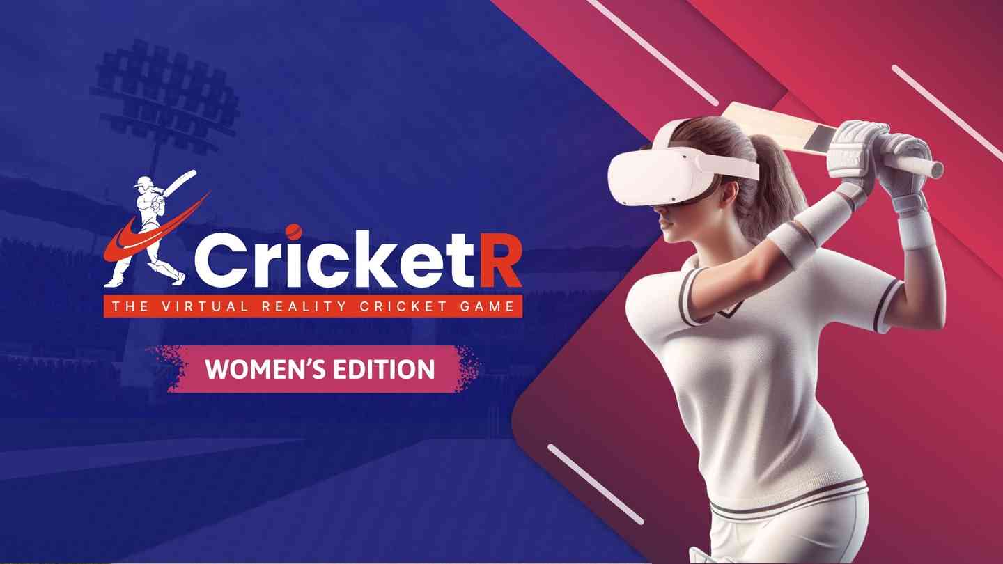 VR 板球游戏 女子版 - CricketR The Womens Edition – The VR Cricket Game VR游戏封面