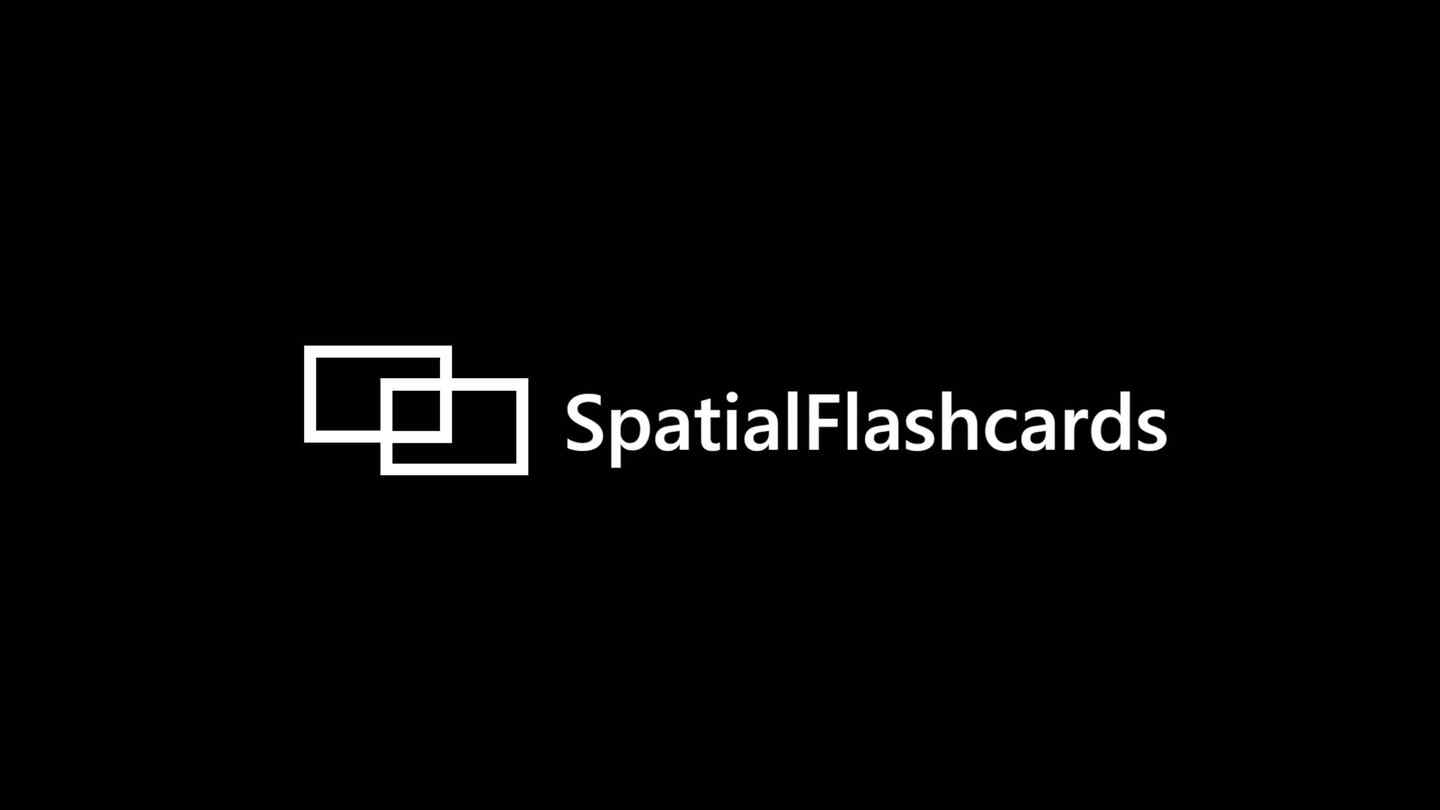 空间抽认卡 - Spatial Flashcards VR游戏封面