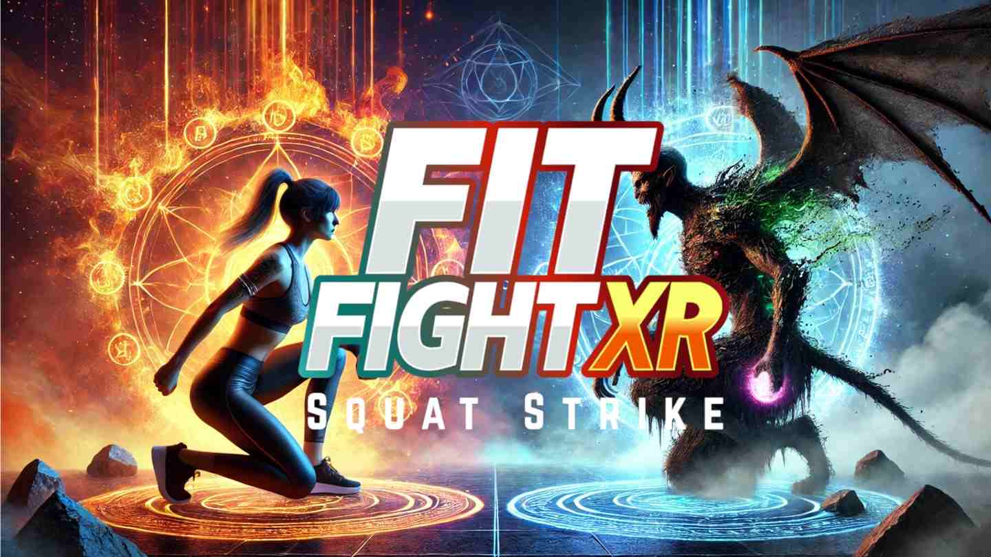 健身大作战 – 深蹲打击 - Fit Fight XR: Squat Strike VR游戏封面