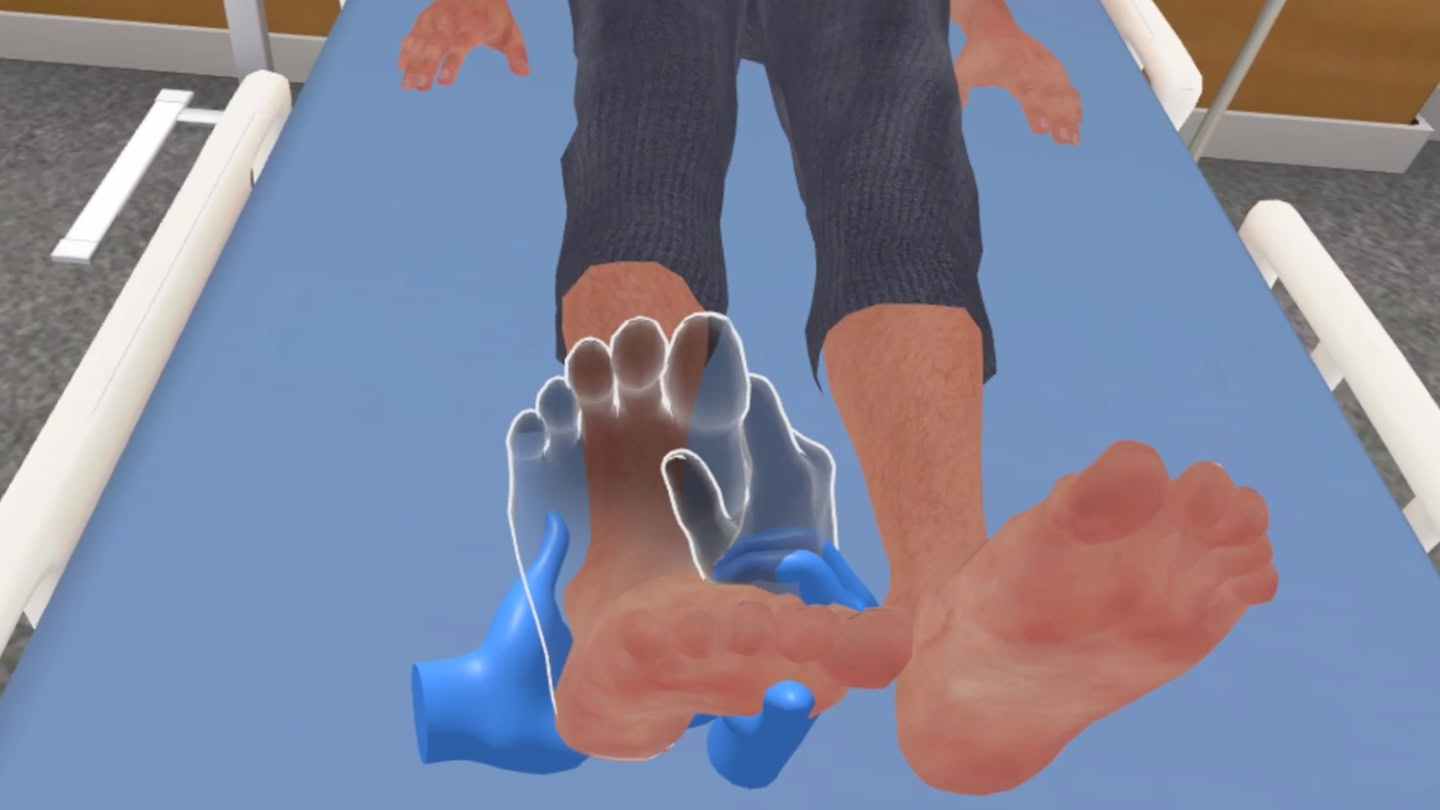PROM 模拟器（足部护理） - PROM Simulator (Foot Care) VR游戏封面