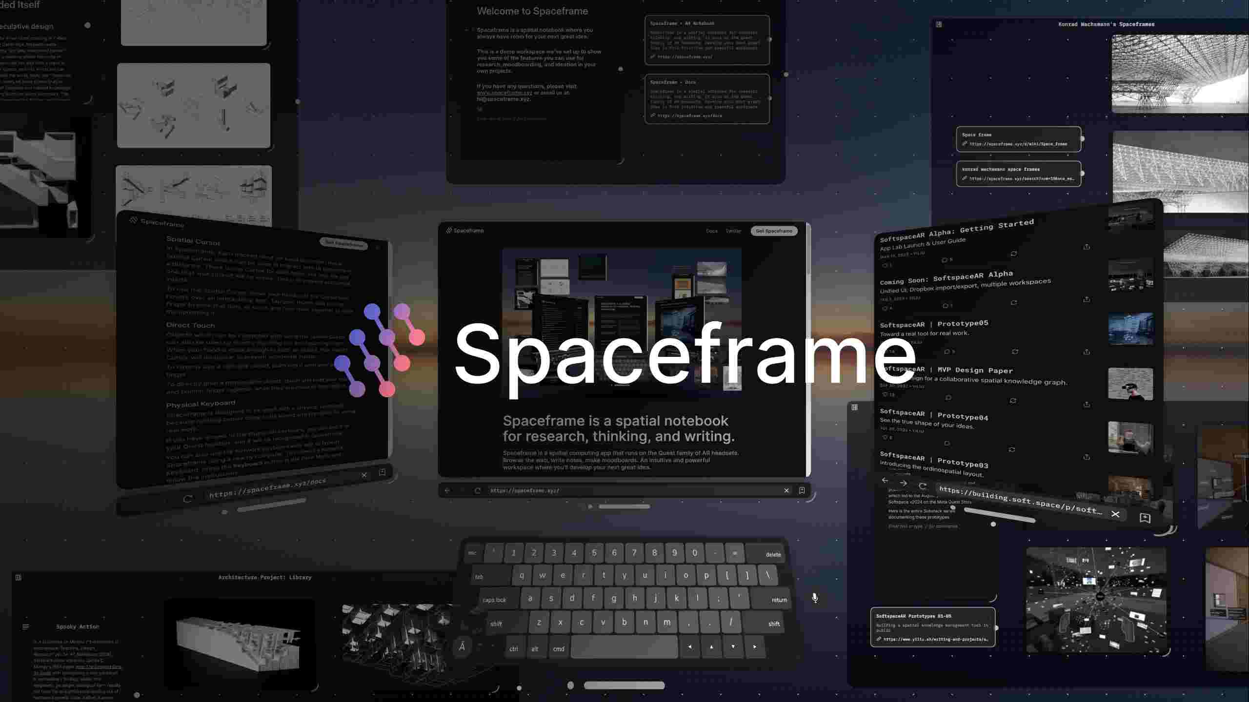 Oculus Quest 应用空间框架 - Spaceframe VR游戏封面