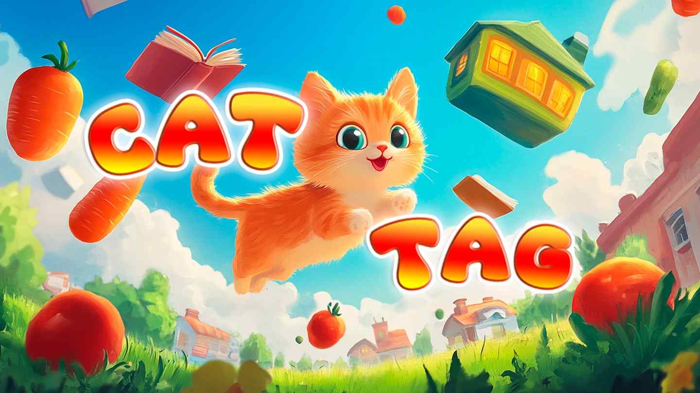 跳跃的小猫猫 - Cat Tag Jump Only UP VR游戏封面