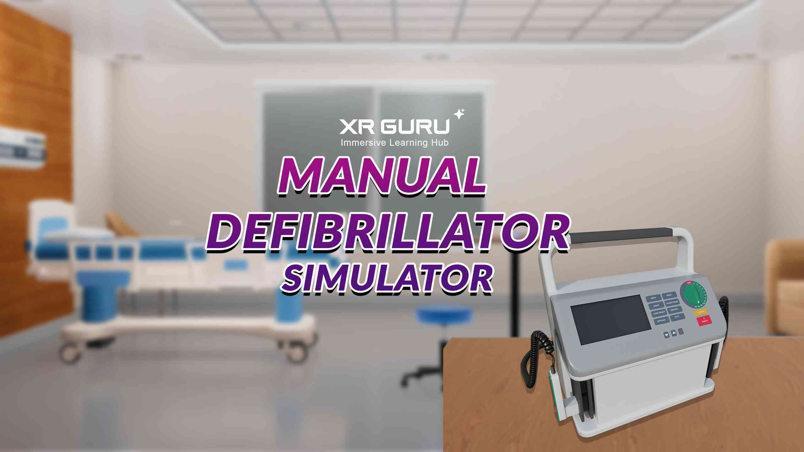 手动除颤器模拟器 - Manual Defibrillator Simulator VR游戏封面