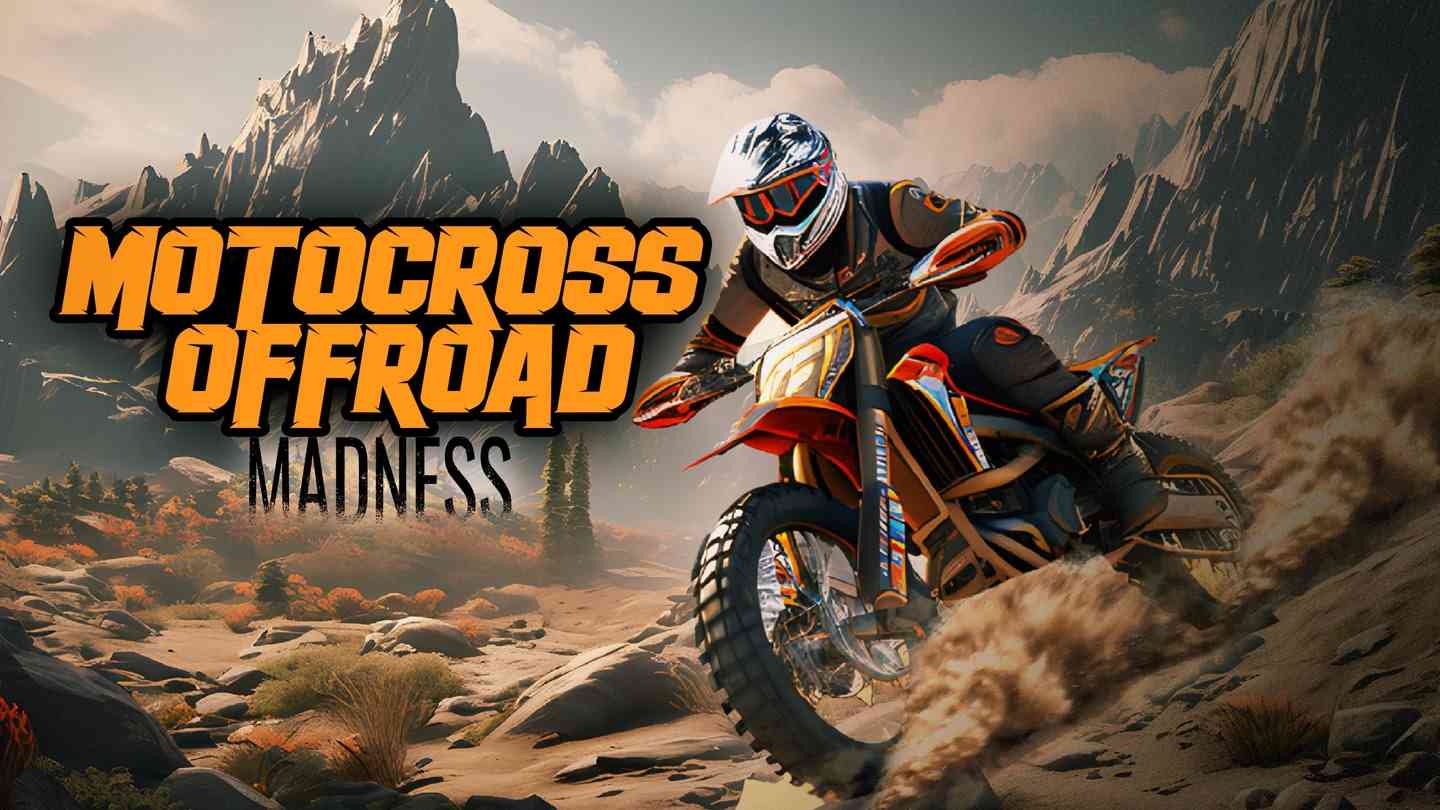 疯狂越野摩托车 - Motocross Offroad Madness VR游戏封面