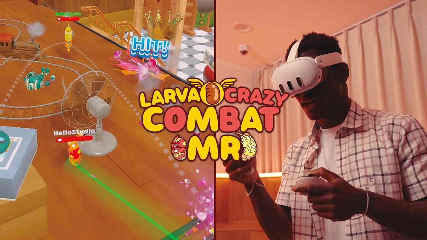 昆虫疯狂战斗 - LARVA CRAZY COMBAT MR VR游戏封面