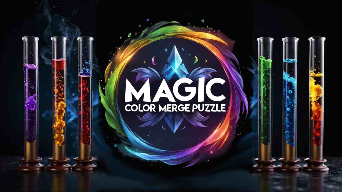魔法色彩合并拼图 - Magic Color Merge Puzzle VR游戏封面