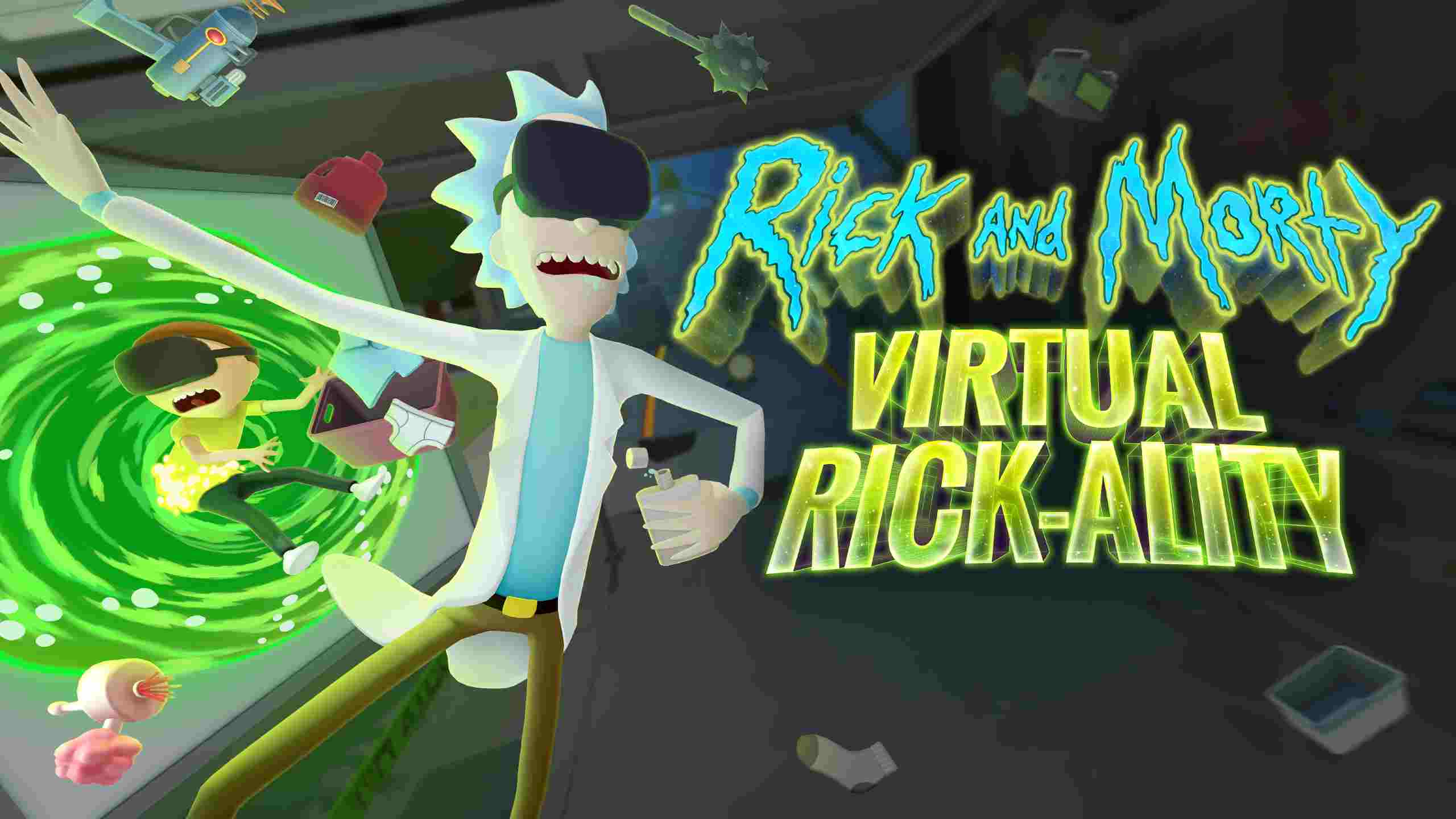 瑞克和莫蒂：瑞克VR - Rick and Morty: Virtual Rick-ality VR游戏封面
