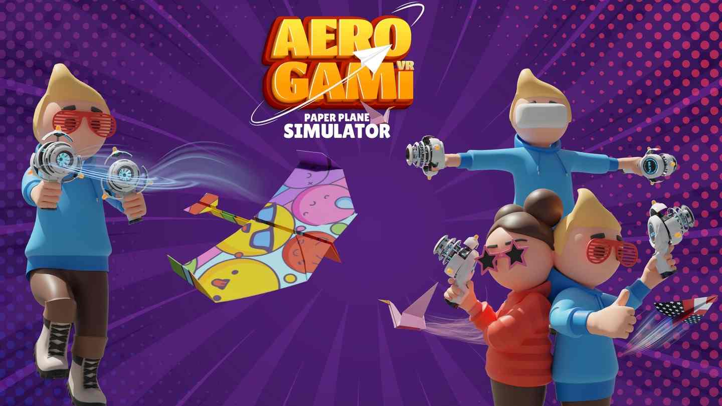 航空纸机模拟器VR - AEROGAMI VR: PAPER PLANE SIMULATOR VR游戏封面