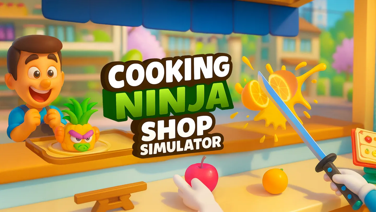 烹饪忍者商店模拟器 - Food Ninja Shop Simulator VR游戏封面