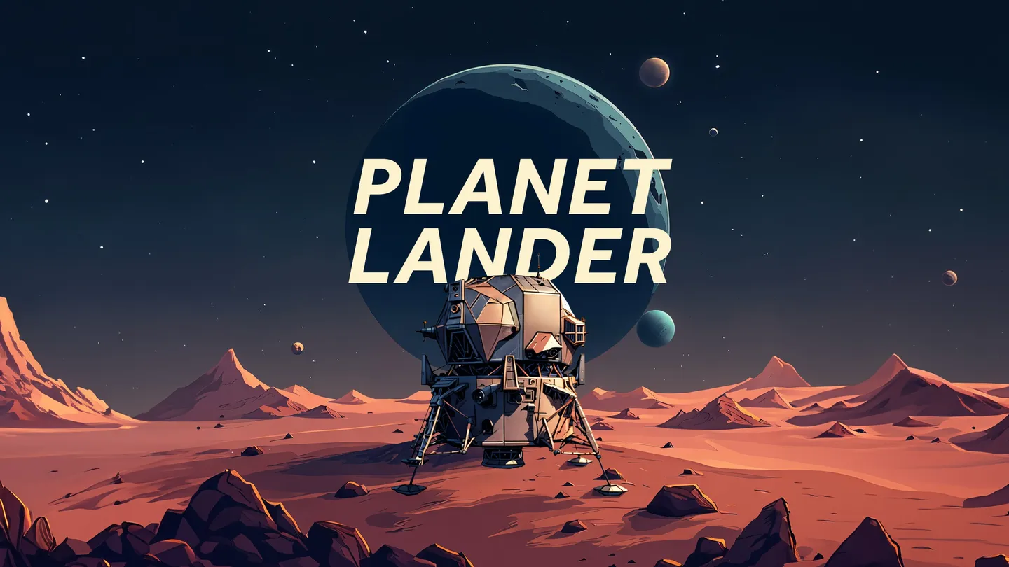 行星着陆器 - Planet Lander VR游戏封面